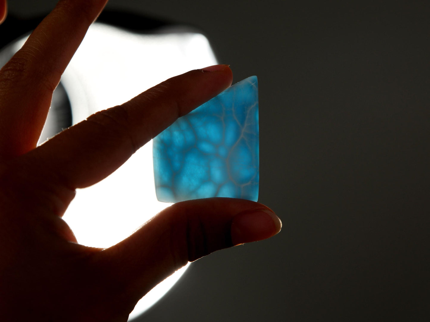 OCEAN BLUE Larimar Stone, Top Grade AAA Freeform Larimar Cabochon, Larimar Palm Stone Super Blue Larimar Specimen, Christmas gift