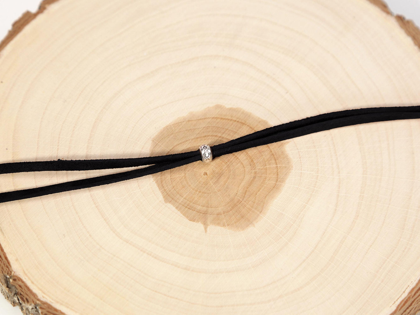 OCEAN-BLUE Drilled Teardrop Larimar Pendant with cord, Top-grade Larimar Stone Pendant Boho, Christmas gift